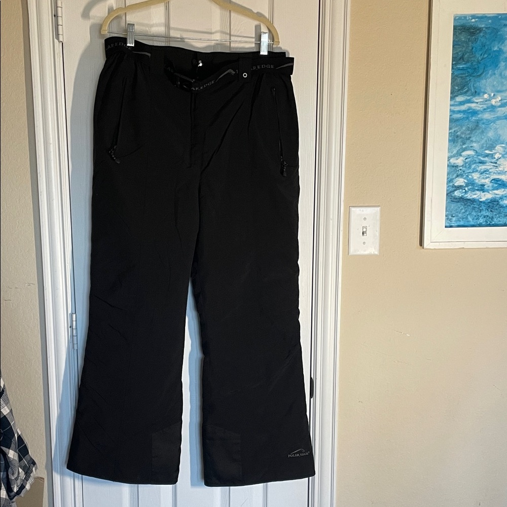Polar edge ski pants, keystone, black, size xl